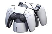Spil tilbehør - KMD PS5 Dualsense Charging Station - White - Wireless Tilbehør til spillekonsol - Sony PlayStation 5 - 849172013131