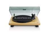 Pladespiller - Lenco L-30WD Record Player with USB/PC encoding - Wood - Pladespiller Brun - L-30WD