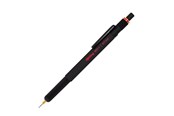 Skrive- og Tegneværktøjer - Rotring rOtring 800+ mekanisk blyant og touchscreen stylus | Twist-to-Retract HB 0,7 mm fremdrivningsblyant | Sort metal tønde - 1900182