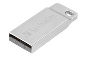 USB Stick - Verbatim Metal Executive - Sølv - 64GB - USB Stick - 98750