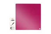 Konference & Præsentation - Nobo mini magnetisk whiteboard farvet kvadrat 360mmx360mm Pink - 1903803