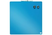 Konference & Præsentation - Nobo mini magnetisk whiteboard farvet kvadrat 360mmx360mm Blå - 1903873