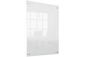 Konference & Præsentation - Nobo transparent akryl mini whiteboard vægmonteret 60x45 cm - 1915621