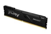 RAM - Kingston FURY Beast DDR4-3600 - 8GB - CL17 - Single Channel (1 pcs) - Intel XMP - Sort - KF436C17BB/8