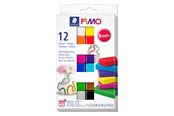 Hobby artikler - Staedtler FIMO soft sæt. 12 x 25 g blok, Basic - 8023 C12-1