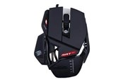 Mus - Mad Catz R.A.T. 4+ optisk spilmus - Gaming Mus - Optisk - 9 knapper - Sort - MR03MCINBL000-0