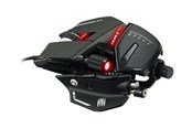 Mus - Mad Catz R.A.T. 8+ optisk spilmus - Gaming Mus - Optisk - 11 knapper - Sort - MR05DCINBL000-0