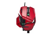 Mus - Mad Catz R.A.T. 8+ ADV optisk spilmus rød - Gaming Mus - Optisk - 11 knapper - Rød - MR06DCINRD000-0