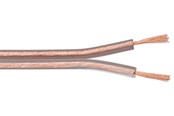 Audio kabel - Pro Speaker cable transparent CCA 100 m - 100 m spool - 4040849150203