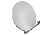 Antennekabel/stik - Pro 80 cm aluminium satellite dish light gray - for i - 4040849673344