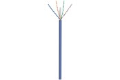 Netværkskabel - Pro CAT 6a network cable U/UTP blue 50 m - CU AWG - Blå - 50m - 4040849960925