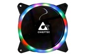 Kabinet Køler - Chieftec AF-12B-3P - Kabinet køler - 120mm - Sort - AF-12RGB