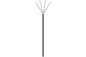 Netværkskabel - Pro CAT 6 outdoor network cable U/UTP black 100 m - Sort - 100m - 4040849571992