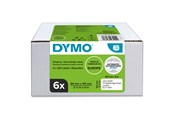 Papir, Fotopapir og Etiketter - DYMO LabelWriter forsendelsesetiketter/navneskilt | 54mm x 101mm | 6 ruller x 220 stk - 2093092