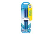 Skrive- og Tegneværktøjer - Paper Mate Flexgrip Ultra Retractable Ballpoint Pens | Medium spids (1,0 mm) | Blå | 2 styk - 2027754