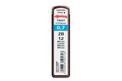 Skrive- og Tegneværktøjer - Rotring rOtring blyantstifter | 0.7 mm | 2B hårdhed | 12 stifter - S0231230