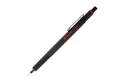 Skrive- og Tegneværktøjer - Rotring rOtring 600 mekanisk blyant | 0,5 mm | Sort blyant til kropsfremdrift i metal | Skridsikkert knurled greb & sekskantet tønde - 1904443