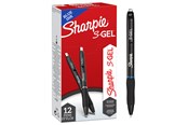 Skrive- og Tegneværktøjer - Sharpie S-Gel | Gelpenne | Medium spids (0,7 mm) | Blåt blæk | 12 styk - 2136600