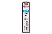 Skrive- og Tegneværktøjer - Rotring rOtring blyantstifter | 0.7 mm | HB hårdhed | 12 stifter - S0312690