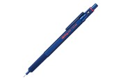 Skrive- og Tegneværktøjer - Rotring rOtring 600 mekanisk blyant | 0,5 mm | Blå blyant til kropsfremdrift i metal | Skridsikkert knurled greb & sekskantet tønde - 4114266