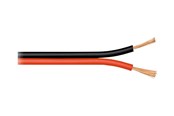 Audio kabel - Pro Speaker cable red/black CCA 50 m red-black - 50 - 4040849677373