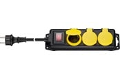 Strømkabel (ekstern) - Pro AC power strip splash-proof 3 m - 4040849451935