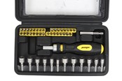Bor & bits - Millarco Bitssæt med skraldehåndtag - 46 dele - 70820