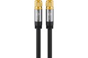 Antennekabel/stik - Pro SAT antenna cable (135 dB) 4x shielded 3m - 4040849706660