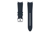 Mobil - Andet Tilbehør - Samsung Watch Strap Hybrid Leather Band 20mm M/L - Navy - ET-SHR89LNEGEU
