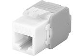 Netværkstilbehør - Pro Keystone module RJ45 CAT 6A UTP white - 4040849908675