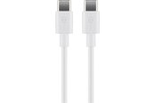 USB kabel - Pro USB-C <-> USB-C - 0.5m - Hvid - 4040849663154