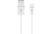 USB kabel - Pro USB-A <-> Lightning - Hvid - 0.5m - USB-A-Lightning-0.5m-W