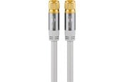 Antennekabel/stik - Pro SAT antenna cable (135 dB) 4x shielded 2m - 4040849706004