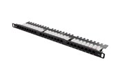 Netværkstilbehør - Deltaco UTP Patchpanel 24xRJ45 Cat6 Krone-termin - FA-2380K-248-C6-0,5U