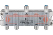 Antennekabel/stik - Pro SAT-splitter 6-way 6 ports - 4040849670046
