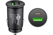 Mobil - Adaptere & Opladere - Pro Dual-USB Auto Fast Charger USB-C™ PD (Power Delivery) - 4040849556340