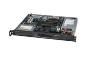 Kabinet - Supermicro SC512 F-350B1 - Kabinet - Server (Rack) - Sort - CSE-512F-350B1