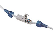 Netværkskabel - Pro toolless cable connector CAT 6A STP shielded - Sølv - 4040849795794