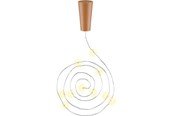 Lamper - Goobay 3 x 10 LED bottle light chain incl. timer silver - 4040849578663