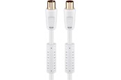 Antennekabel/stik - Pro Antenna cable with ferrite (80 dB) 2x shielded - 4040849277207
