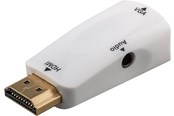 Skærmkabel - Pro Compact HDMI™/VGA adapter incl. audio gold-plated - 4040849447938