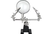 Lodning, el og gas - Nighthawk Third hand’ soldering support with magnifier - 4040849511998