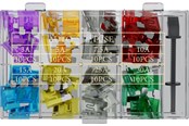 Tilbehør (Ophæng, fatninger, mv.) - Nighthawk Car blade fuse assortment 81 pcs. - 4040849203398