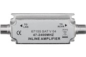 Antennekabel/stik - Pro SAT/BK-Inline amplifier 47 MHz - 2400 MHz - 4040849671555