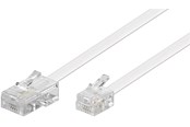 Netværkskabel - Pro Modular telephone cable - Hvid - 6m - 4040849930621