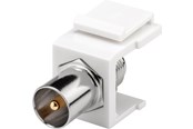 Netværkskabel - Pro Keystone Module SAT/antenna - Hvid - 4040849799556