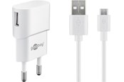 Mobil - Adaptere & Opladere - Pro Micro USB charger set 1 A - 4040849452970