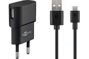 Mobil - Adaptere & Opladere - Pro Micro USB charger set 1 A - 4040849452963
