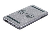 Powerbank - Sandberg Powerbank 10000 PD20W+Wireless Powerbank - Grå - 10000 mAh - 420-61