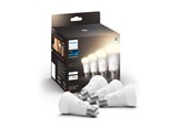 Smart Home - Philips Hue White A60 E27 Intelligent pære (4-pak) - 929001821625